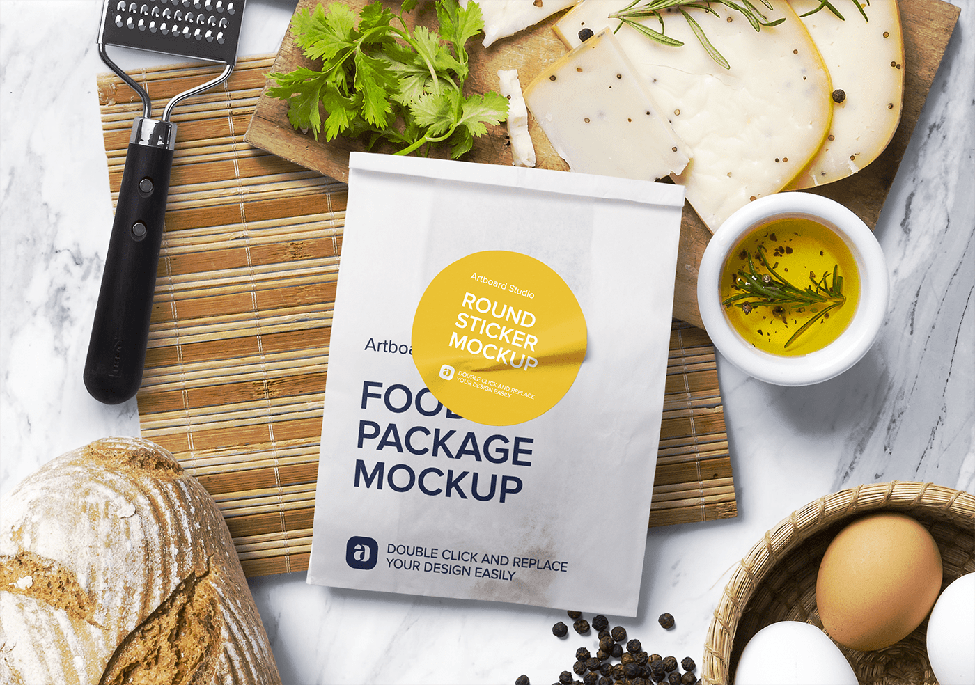 ✓ free for commercial use ✓ high quality images. Food Packaging Mockup Template