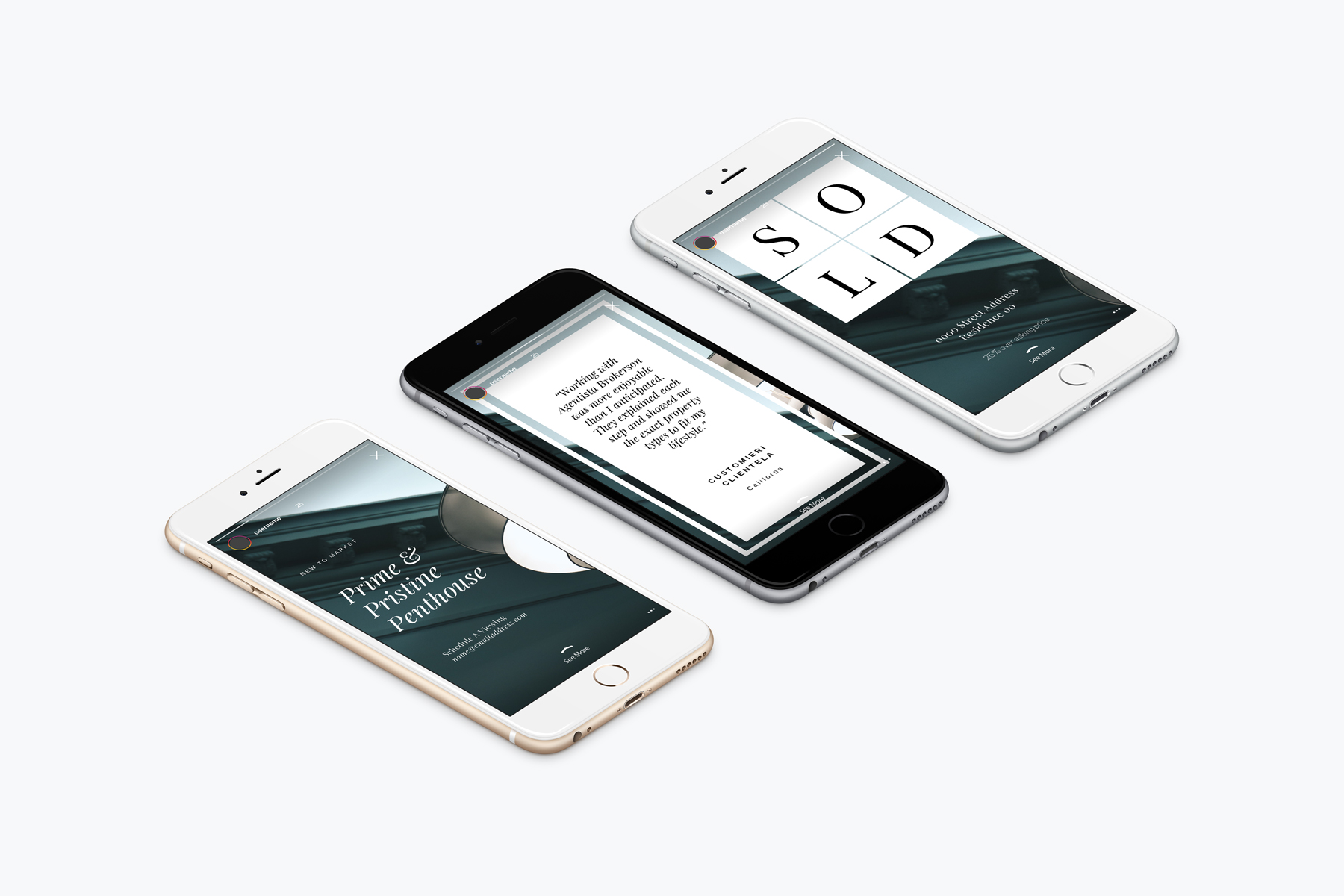 You can see how your published post or your profile picture will look like. Instagram Stories Template For Real Estate In Photo Style Sbltn