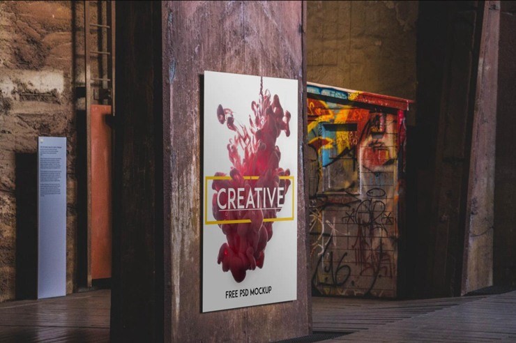 Use my new free poster frame mockup. Free Psd Urban Poster Mockup This High Resolution Free Psd Urban By Alex Ionescu Pixelsmarket Medium