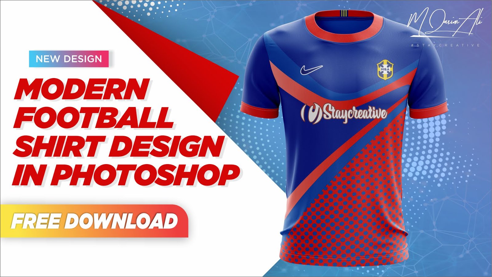Premium & free mockup templates. Modern Football Shirt Design In Photoshop Free Yellow Images Mockup Download By M Qasim Ali M Qasim Ali Sports Templates For Photoshop