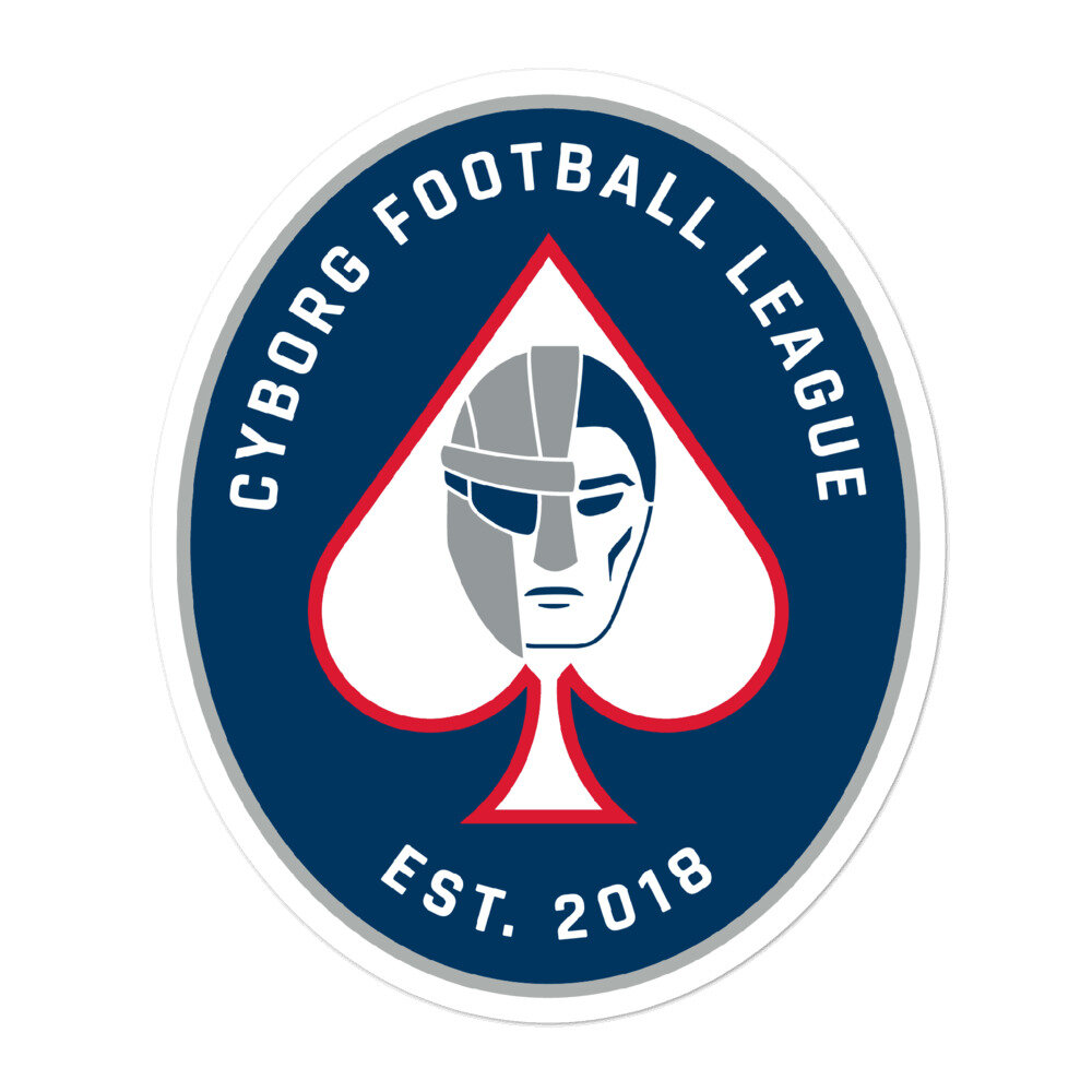 Free mockup soccer football jersey . Stickers W Cyborg Football Logo Cyborg Football League Inc