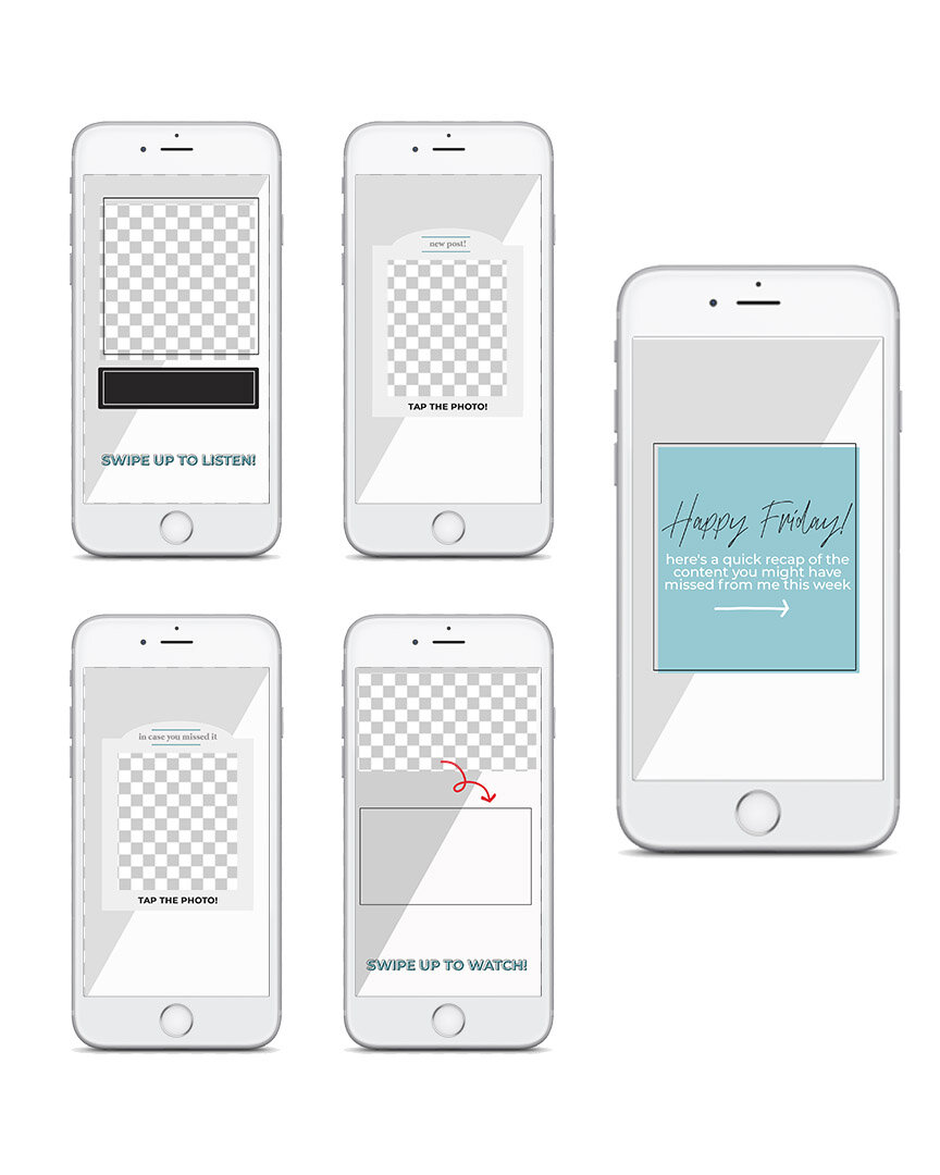Photo Instagram story swipe up mockup swipe up instagram mockup. Instagram Story Weekly Recap Templates Katie Steckly