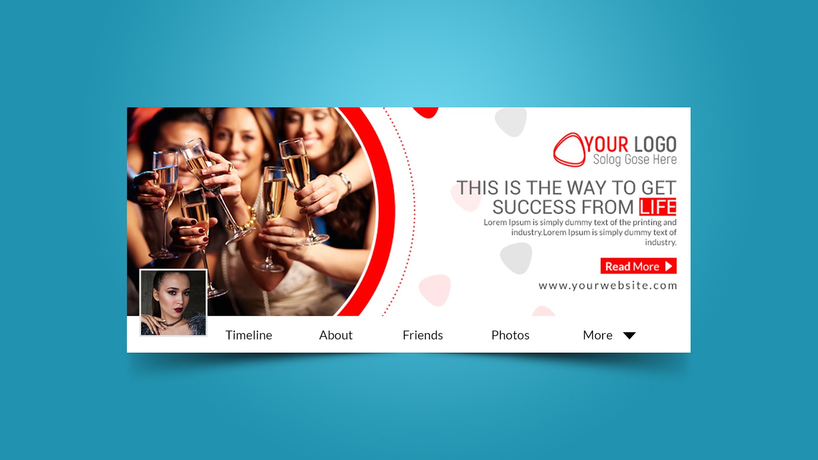 Mockup templates let you show your facebook covers and post designs in an environment that looks just like facebook. 9 994 Facebook Banner Mockup Psd Free Download Mockupfile