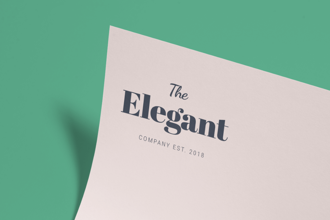 Logo mockups paper edition best logo design, graphic design, free logo psd . Closeup Paper Logo Mockup Scene