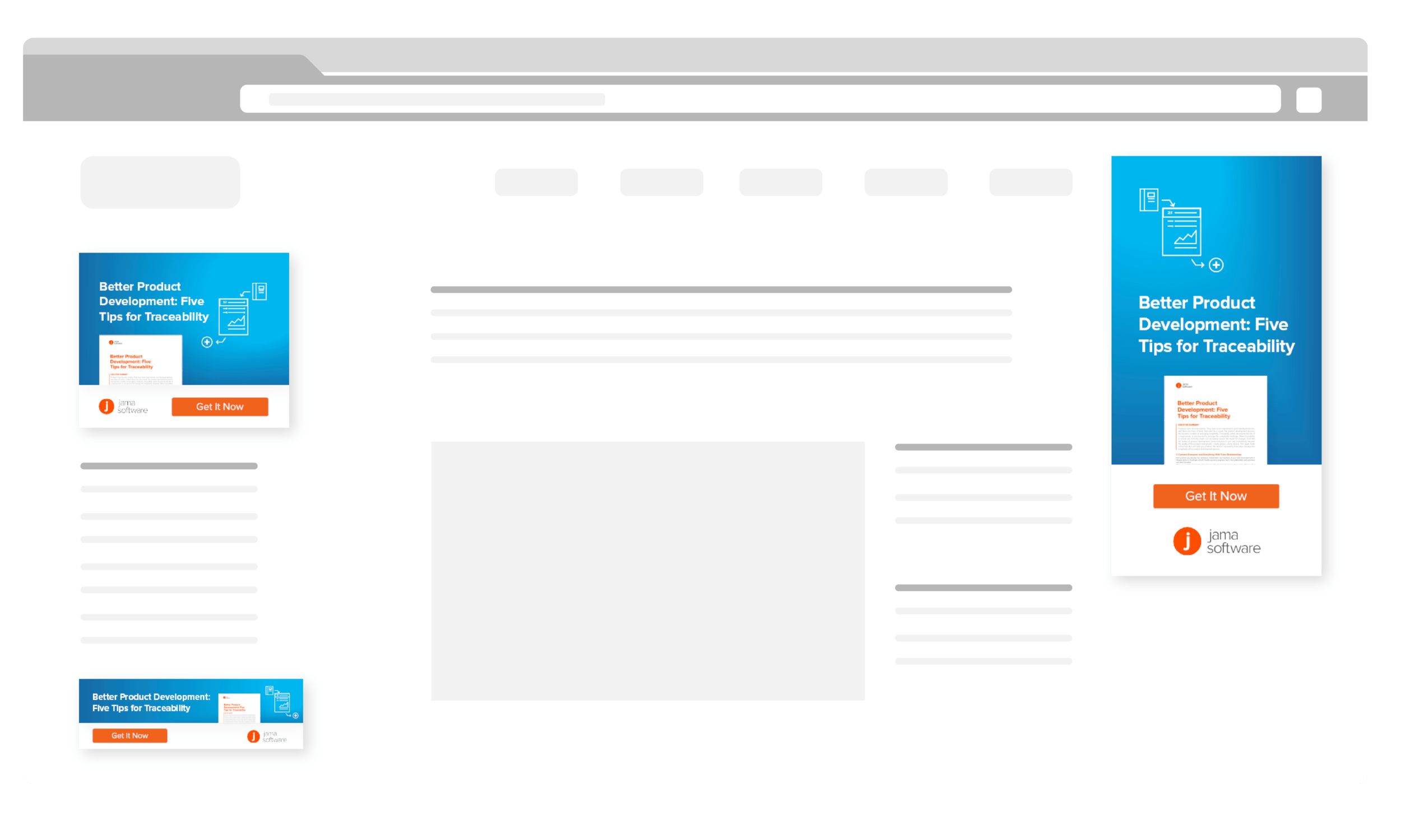 Banner advertising brings the optimum visibility that no other mode of advertising can offer in online promotional planning. Digital Design At Jama Software Nicole Asato Graphic Designer