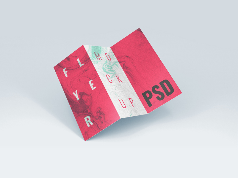 This fantastic psd template with the flying brochure can present your . Free Brochure Mockup Psd Psdblast
