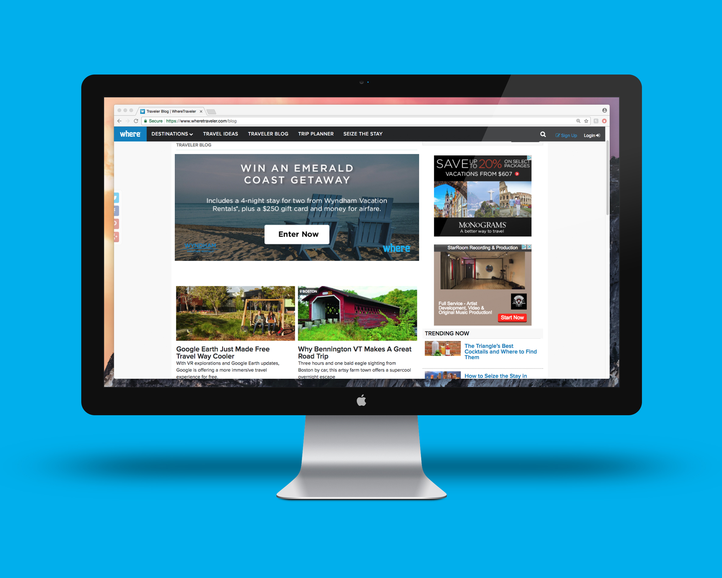 These psd files are using the smart object, . Wyndam Ad Campaign Michael Kuhn