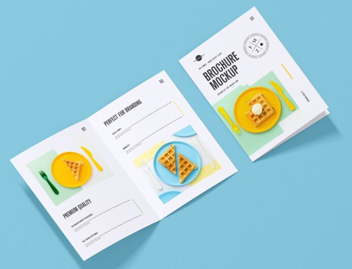 36+ Download Circle Brochure Mockup&nbsp;Psd