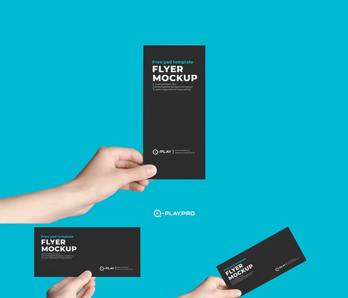 13+ Download A3 Flyer Mockup Free&nbsp;Psd