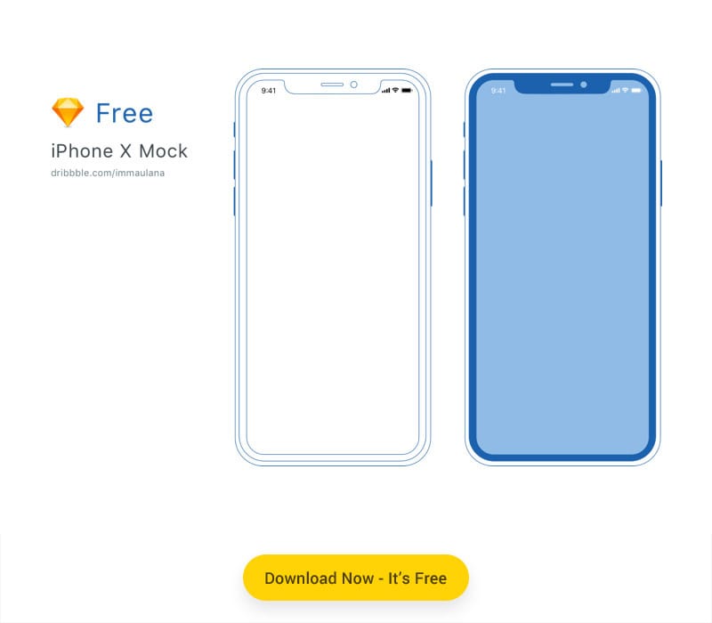 39+ Download Mockup Iphone X Sketch Psd
