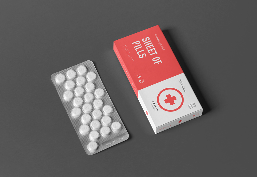 20+ Download Medical Packaging Free Psd&nbsp;Mockup