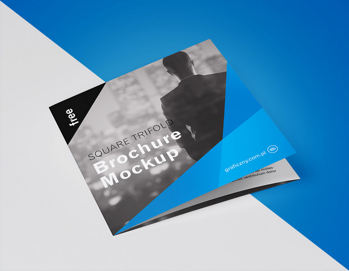 50+ Download Free Brochure Mockup&nbsp;Psd