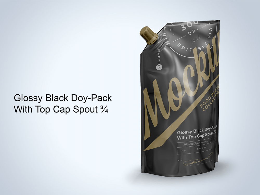 43+ Download Doypack Mockup Free&nbsp;Psd