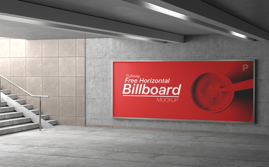 17+ Download Metro Station Mockup&nbsp;Psd
