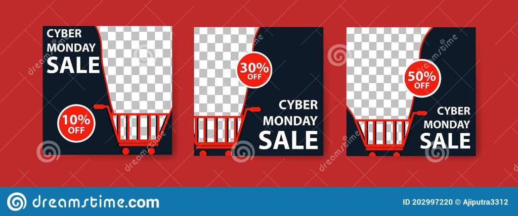 14+ Download Cyber Monday Mockup Psd