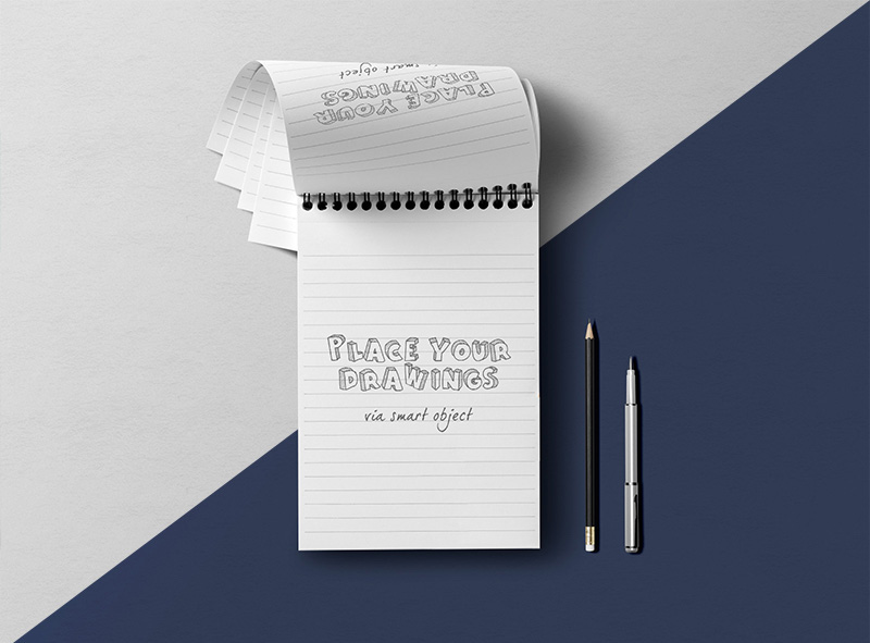 50+ Download Cube Block Note Mockup Free&nbsp;Psd